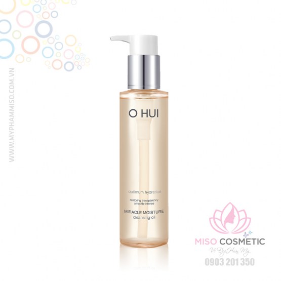 Dầu tẩy trang giàu ẩm OHUI Miracle Moisture Cleansing Oil